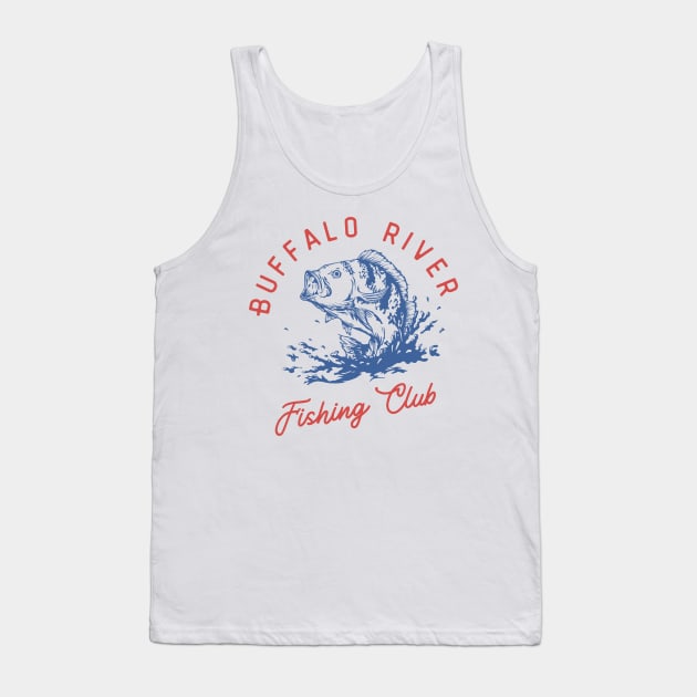 Buffalo River Fishing Club Tank Top by Crossbar Apparel